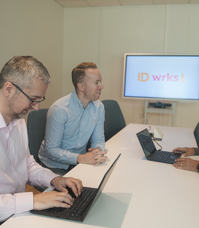 Kolleger i ID wrks ser på ny nettside